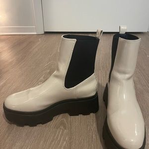 White platform boots, from Nordstrom